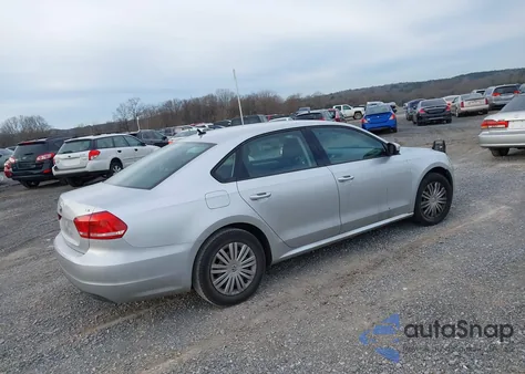 2014 Volkswagen Passat 1.8T S from USA, damaged, VIN 1VWAT7A39EC063663